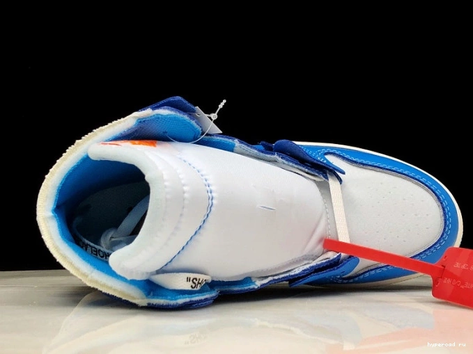 Blue Off-White UNC 1 Air AQ0818-148 Jordan Powder 0816
